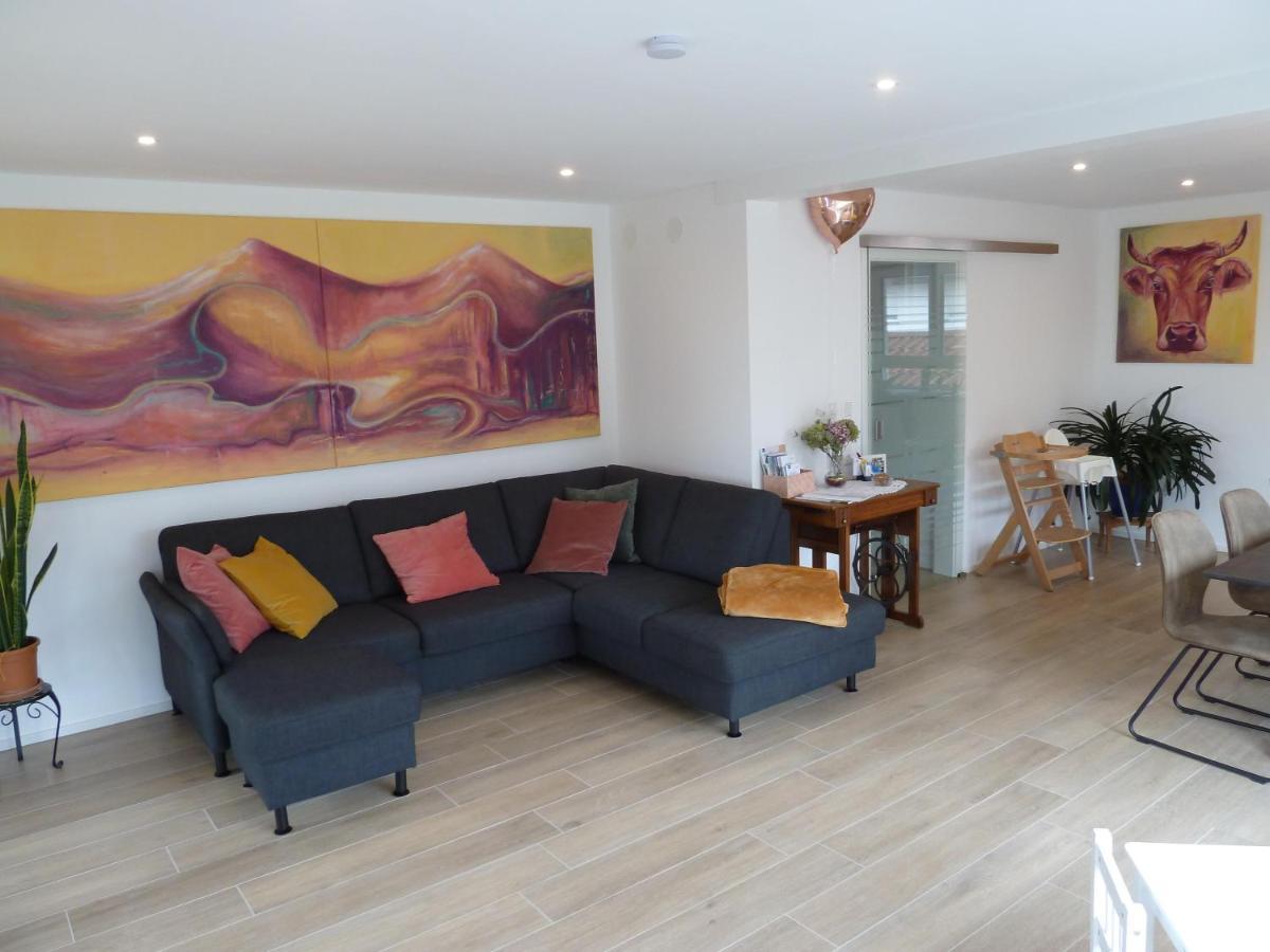 Ferienwohnung Blick Ins Tal Wangen im Allgäu Buitenkant foto